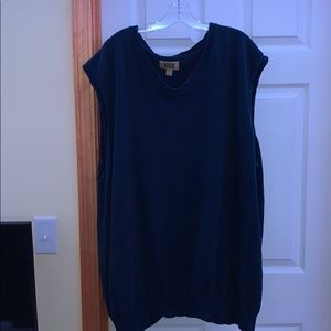 Sleeveless sweater vest